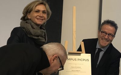 Inauguration du Campus Picpus avec Valérie Pecresse