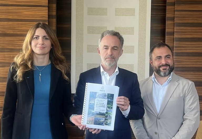 Remise du rapport de la MIE des Bois de Vincennes et de Boulogne